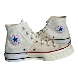 Vintage Converse Men's Chuck Taylor All Stars Sneakers Size 5.5 Cream High Top